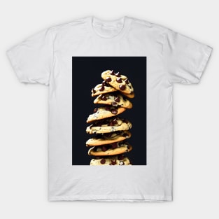 Delicious cookies stacks T-Shirt